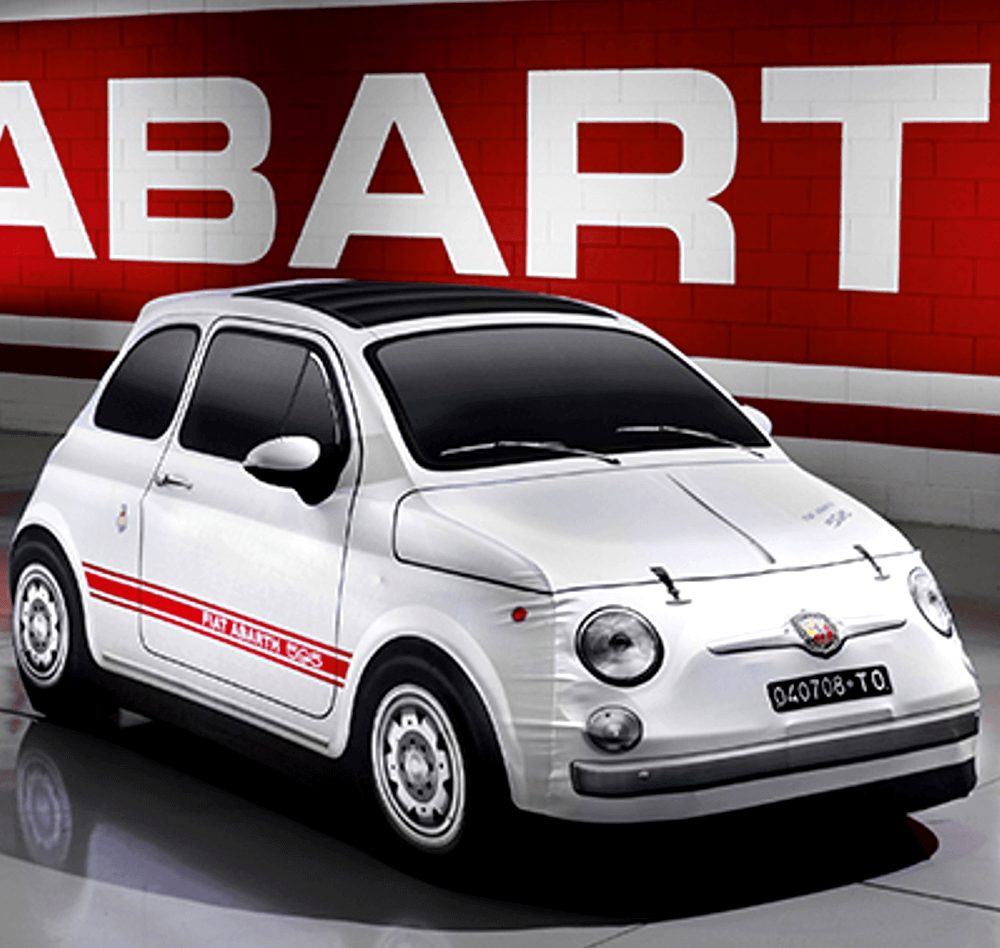 Abarth Original-Zubehör im Autohaus RKG Markenwelt