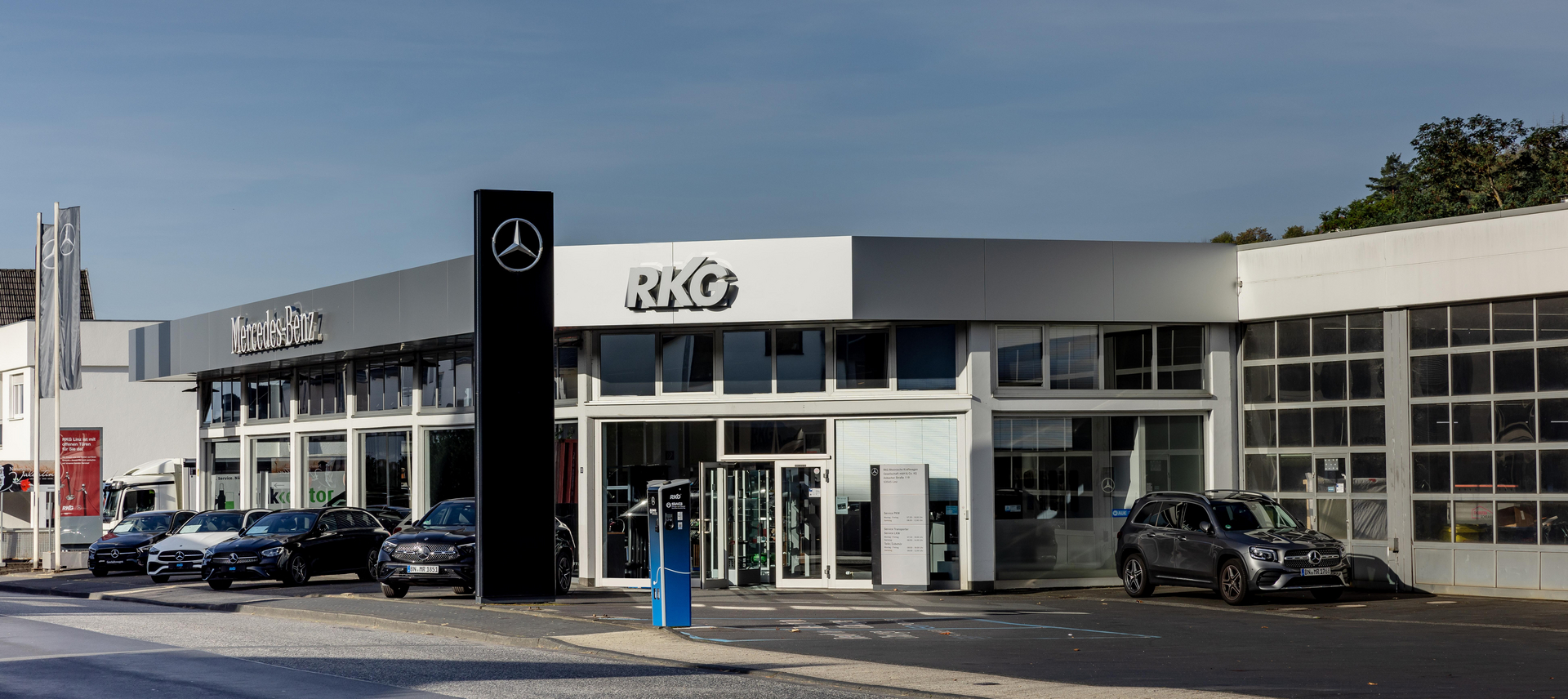 Das RKG Mercedes-Benz Autohaus in Linz - Werkstatt und Ersatzteile und Originalteile Verkauf 